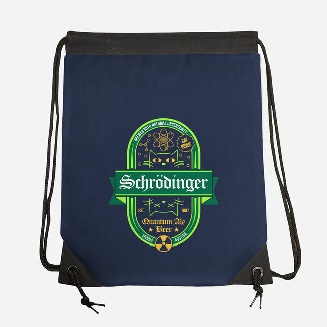 Schrodinger Quantum Ale Beer-None-Drawstring-Bag-sachpica