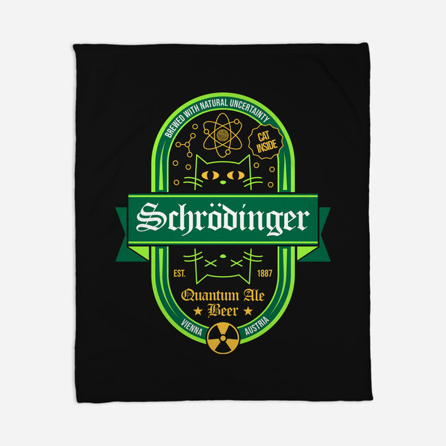 Schrodinger Quantum Ale Beer-None-Fleece-Blanket-sachpica