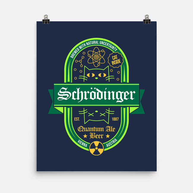 Schrodinger Quantum Ale Beer-None-Matte-Poster-sachpica