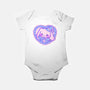 Perrito Blanco Amor-Baby-Basic-Onesie-Panchi Art