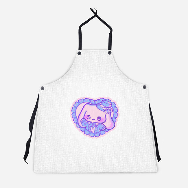 Perrito Blanco Amor-Unisex-Kitchen-Apron-Panchi Art