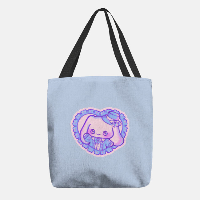 Perrito Blanco Amor-None-Basic Tote-Bag-Panchi Art