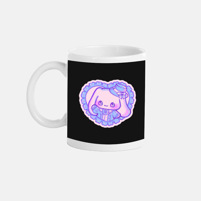 Perrito Blanco Amor-None-Mug-Drinkware-Panchi Art