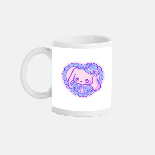 Perrito Blanco Amor-None-Mug-Drinkware-Panchi Art