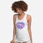 Perrito Blanco Amor-Womens-Racerback-Tank-Panchi Art