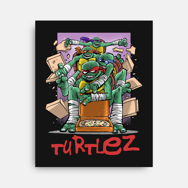 Turtlez-None-Stretched-Canvas-zascanauta