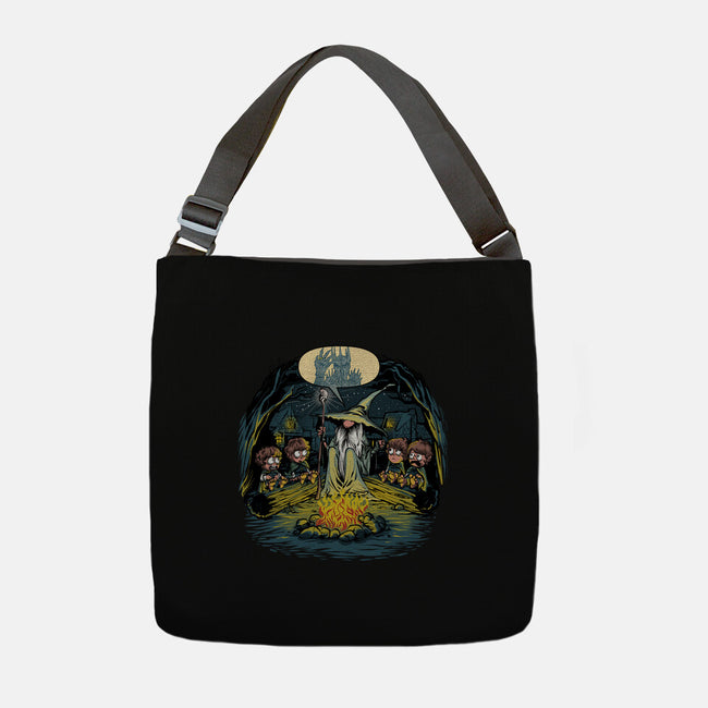 Beware Of The Dark Lord-None-Adjustable Tote-Bag-zascanauta