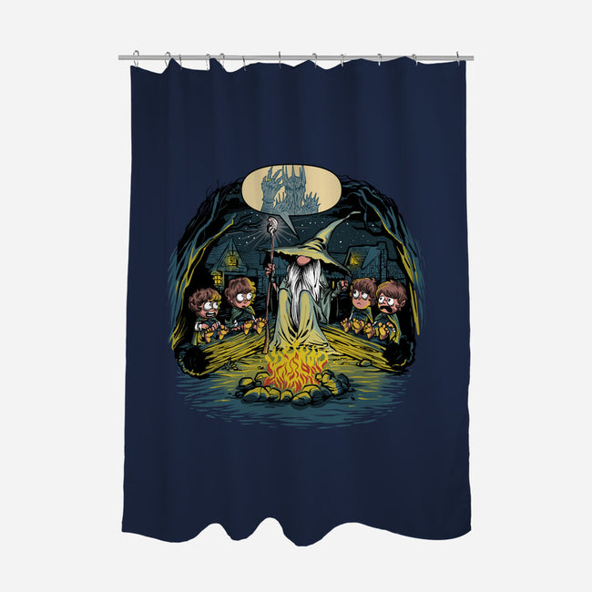 Beware Of The Dark Lord-None-Polyester-Shower Curtain-zascanauta