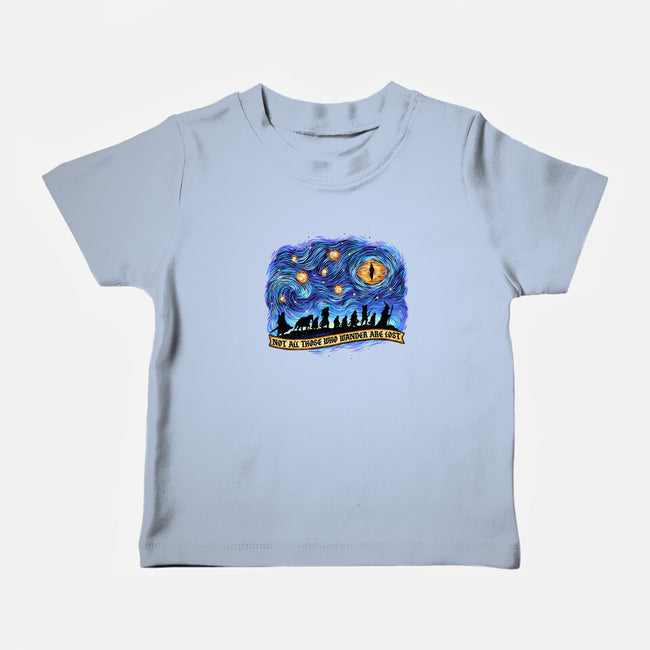 The Band Of Wanderers-Baby-Basic-Tee-glitchygorilla