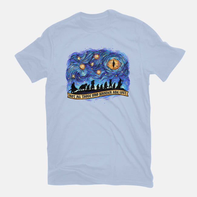 The Band Of Wanderers-Womens-Fitted-Tee-glitchygorilla