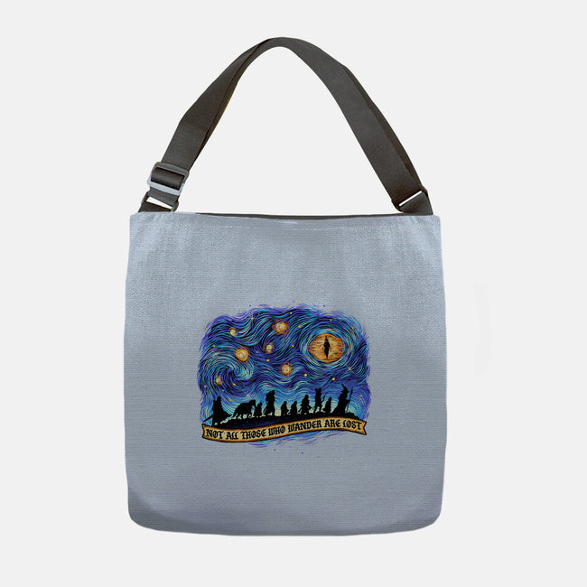 The Band Of Wanderers-None-Adjustable Tote-Bag-glitchygorilla
