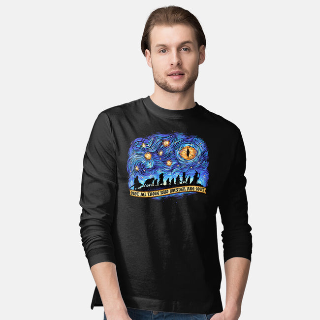 The Band Of Wanderers-Mens-Long Sleeved-Tee-glitchygorilla