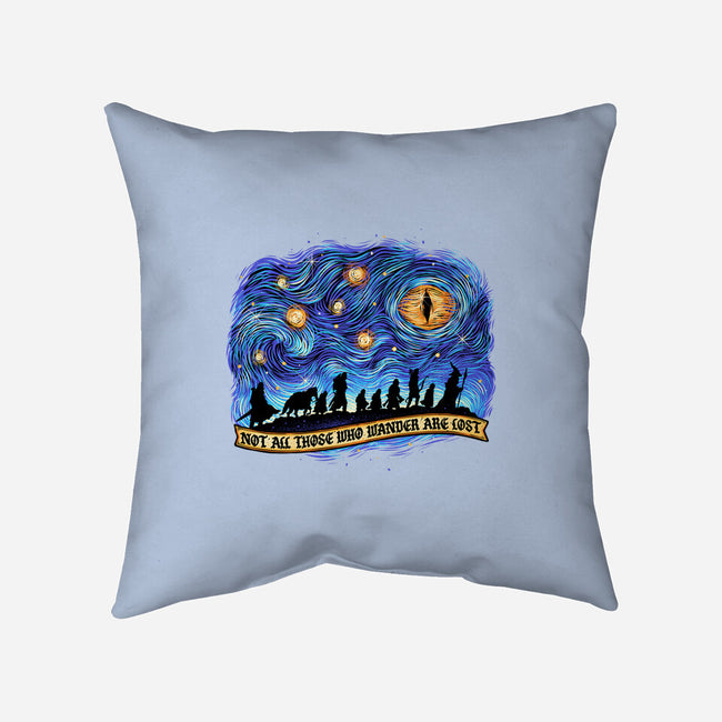 The Band Of Wanderers-None-Removable Cover w Insert-Throw Pillow-glitchygorilla