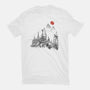 Wizard Home Sumi-e-Mens-Basic-Tee-Astrobot Invention