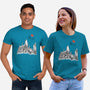 Wizard Home Sumi-e-Unisex-Basic-Tee-Astrobot Invention