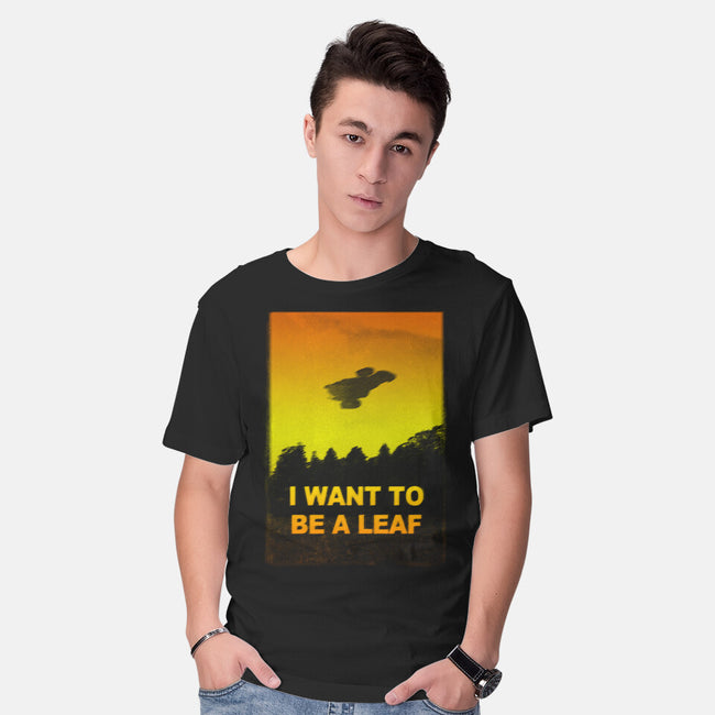 I Want To Be A Leaf-Mens-Basic-Tee-kharmazero