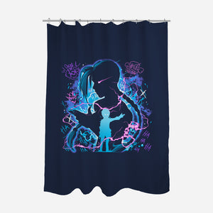 Crazy Girl-None-Polyester-Shower Curtain-Vallina84