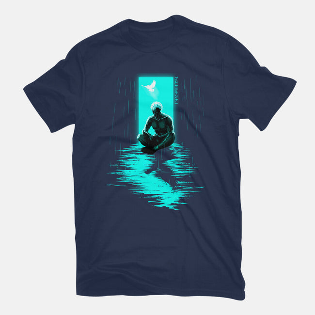 Chasing Shadows In The Rain-Mens-Heavyweight-Tee-Ionfox
