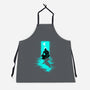 Chasing Shadows In The Rain-Unisex-Kitchen-Apron-Ionfox