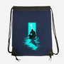 Chasing Shadows In The Rain-None-Drawstring-Bag-Ionfox