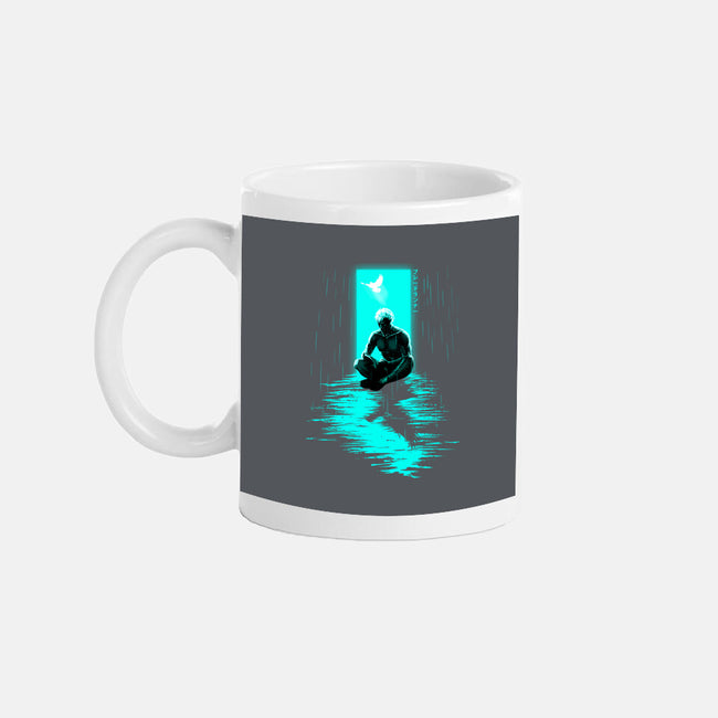 Chasing Shadows In The Rain-None-Mug-Drinkware-Ionfox