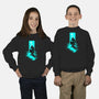 Chasing Shadows In The Rain-Youth-Crew Neck-Sweatshirt-Ionfox