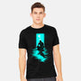 Chasing Shadows In The Rain-Mens-Heavyweight-Tee-Ionfox