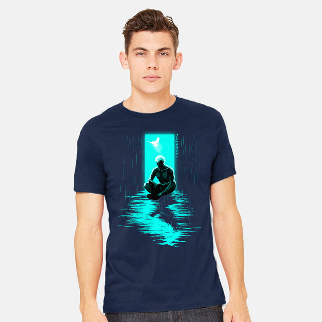 Chasing Shadows In The Rain-Mens-Heavyweight-Tee-Ionfox