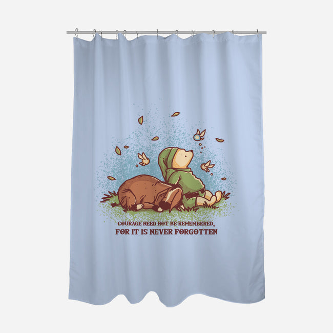 Legendary Bear-None-Polyester-Shower Curtain-retrodivision