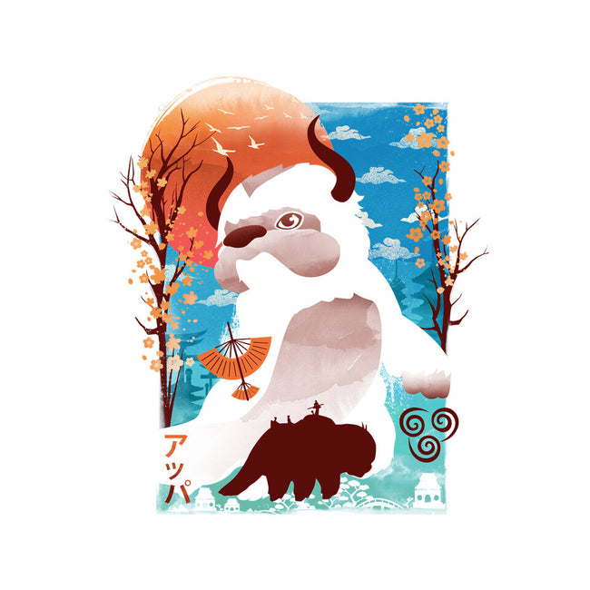 Loyal Sky Bison-Womens-Basic-Tee-dandingeroz