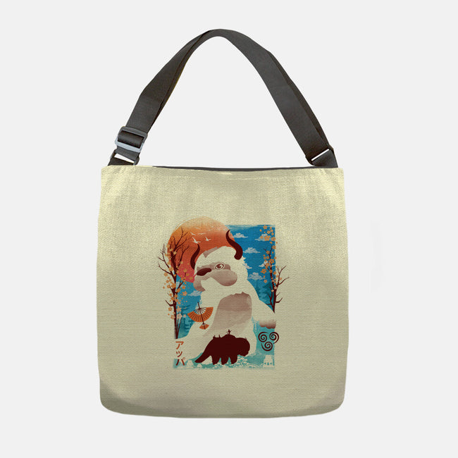 Loyal Sky Bison-None-Adjustable Tote-Bag-dandingeroz