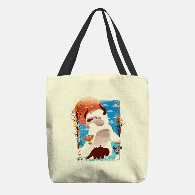 Loyal Sky Bison-None-Basic Tote-Bag-dandingeroz