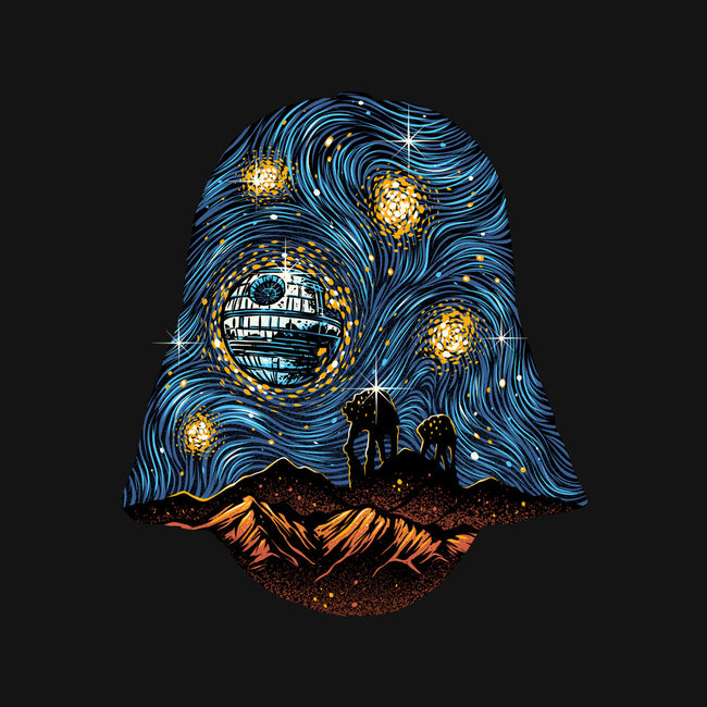 Starry Empire Night-Womens-Basic-Tee-glitchygorilla