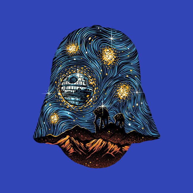 Starry Empire Night-Womens-Basic-Tee-glitchygorilla