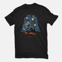 Starry Empire Night-Womens-Basic-Tee-glitchygorilla