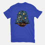 Starry Empire Night-Womens-Basic-Tee-glitchygorilla