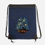 Starry Empire Night-None-Drawstring-Bag-glitchygorilla