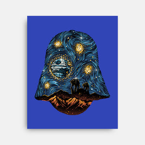 Starry Empire Night-None-Stretched-Canvas-glitchygorilla