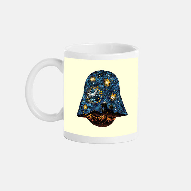 Starry Empire Night-None-Mug-Drinkware-glitchygorilla