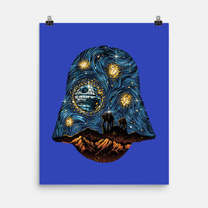 Starry Empire Night-None-Matte-Poster-glitchygorilla