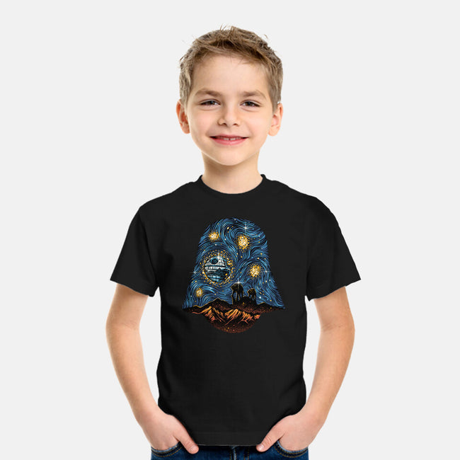 Starry Empire Night-Youth-Basic-Tee-glitchygorilla