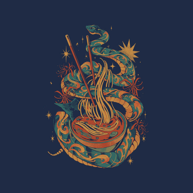 Snake's Ramen-Womens-V-Neck-Tee-ilustrata