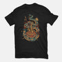 Snake's Ramen-Womens-Fitted-Tee-ilustrata