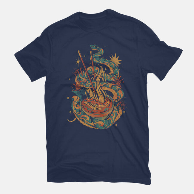 Snake's Ramen-Womens-Fitted-Tee-ilustrata