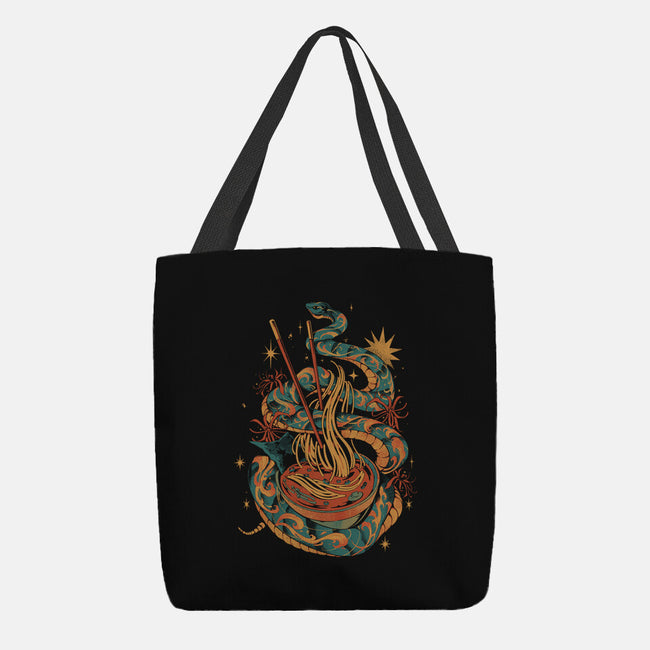 Snake's Ramen-None-Basic Tote-Bag-ilustrata