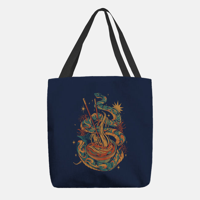 Snake's Ramen-None-Basic Tote-Bag-ilustrata