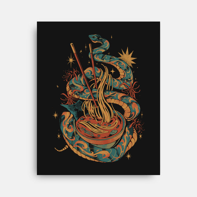 Snake's Ramen-None-Stretched-Canvas-ilustrata