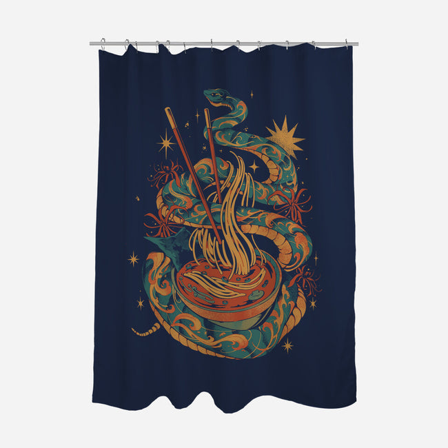 Snake's Ramen-None-Polyester-Shower Curtain-ilustrata