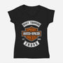 Speeder Bike Club-Womens-V-Neck-Tee-DrMonekers