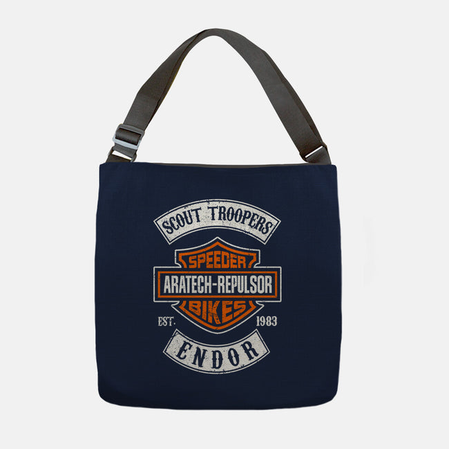 Speeder Bike Club-None-Adjustable Tote-Bag-DrMonekers